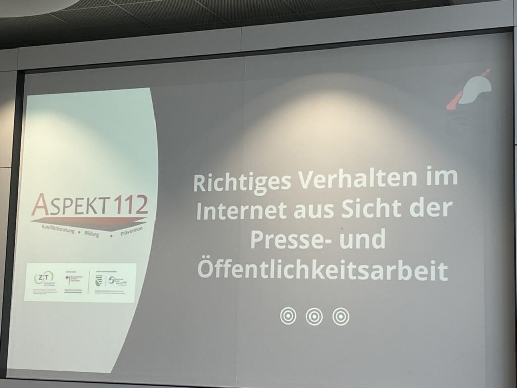 Aspekt112: Richtiges Verhalten im Internet...