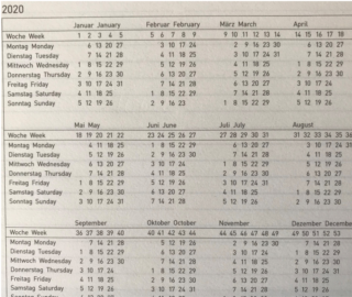 Kalender 2 Kalender 2